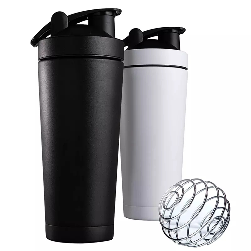 Popular Shaker 750ml Stainless Steel Shaker Cup BPA-Free Ideal for Protein Shakes,Shaker Ball or Fruit Infusions