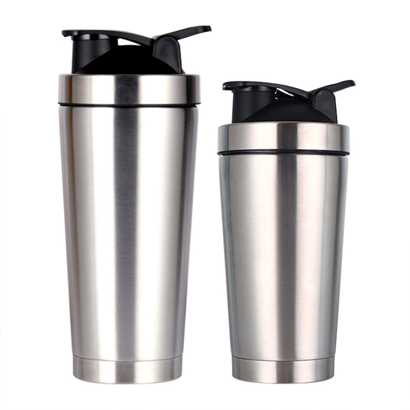 Popular Shaker 750ml Stainless Steel Shaker Cup BPA-Free Ideal for Protein Shakes,Shaker Ball or Fruit Infusions