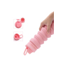 750ml Collapsible Silicone Water Bottle - Food Grade Portable Sports Drinkware with Free Sample OEM/ODM Wholesale for Gym Hiking