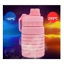 750ml Collapsible Silicone Water Bottle - Food Grade Portable Sports Drinkware with Free Sample OEM/ODM Wholesale for Gym Hiking