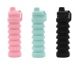 750ml Collapsible Silicone Water Bottle - Food Grade Portable Sports Drinkware with Free Sample OEM/ODM Wholesale for Gym Hiking