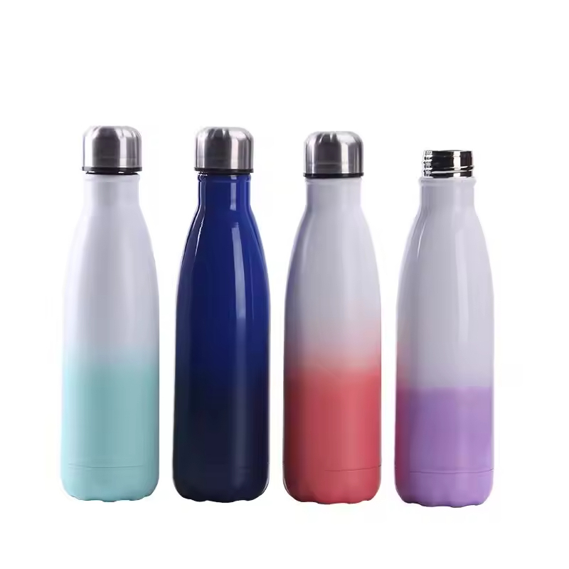 Leakpoof Double Wall Vacuum Flask Standard Mouth Vacuum Insulated Thumbler Stainless Steel Bottle