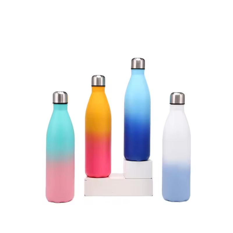 Leakpoof Double Wall Vacuum Flask Standard Mouth Vacuum Insulated Thumbler Stainless Steel Bottle