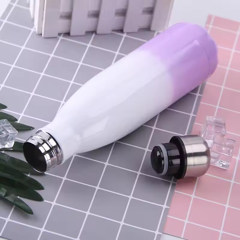 Leakpoof Double Wall Vacuum Flask Standard Mouth Vacuum Insulated Thumbler Stainless Steel Bottle