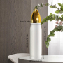 Coocodrink Custom 17oz 34oz 500ml 1000ml Rifle Style Lovers Gifts Souvenir Bullet Shaped Vacuum Thermo Flask Drinking Water Bottle
