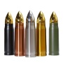 Coocodrink Custom 17oz 34oz 500ml 1000ml Rifle Style Lovers Gifts Souvenir Bullet Shaped Vacuum Thermo Flask Drinking Water Bottle