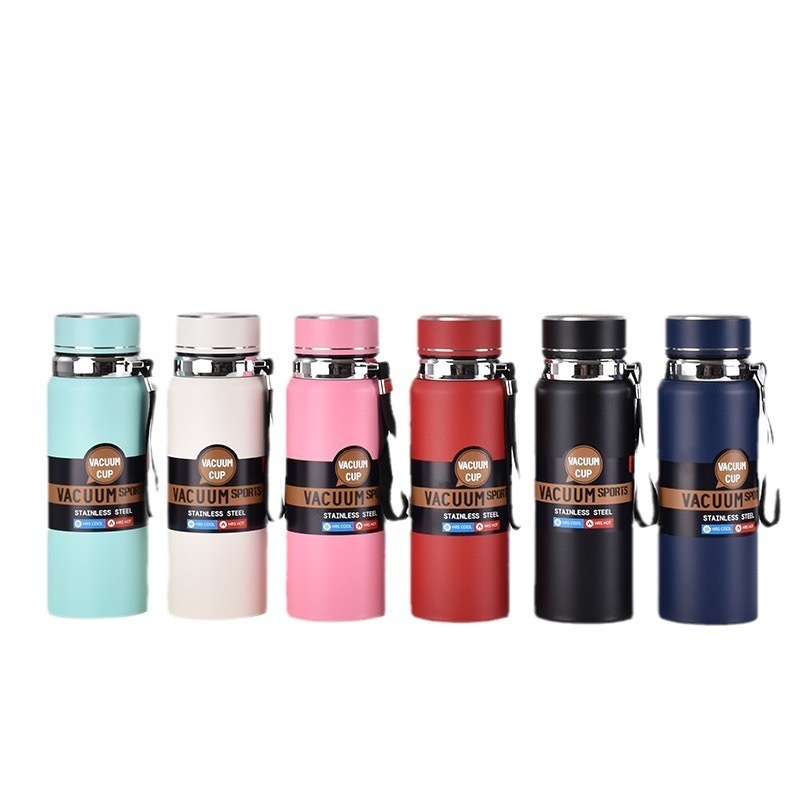 Coocodrink Large Capacity Double Wall Smart Thermos Flask Kettle Led Digital Temperature Display Stainless Steel Vacuum Water Bottle