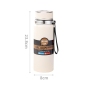 Coocodrink Large Capacity Double Wall Smart Thermos Flask Kettle Led Digital Temperature Display Stainless Steel Vacuum Water Bottle