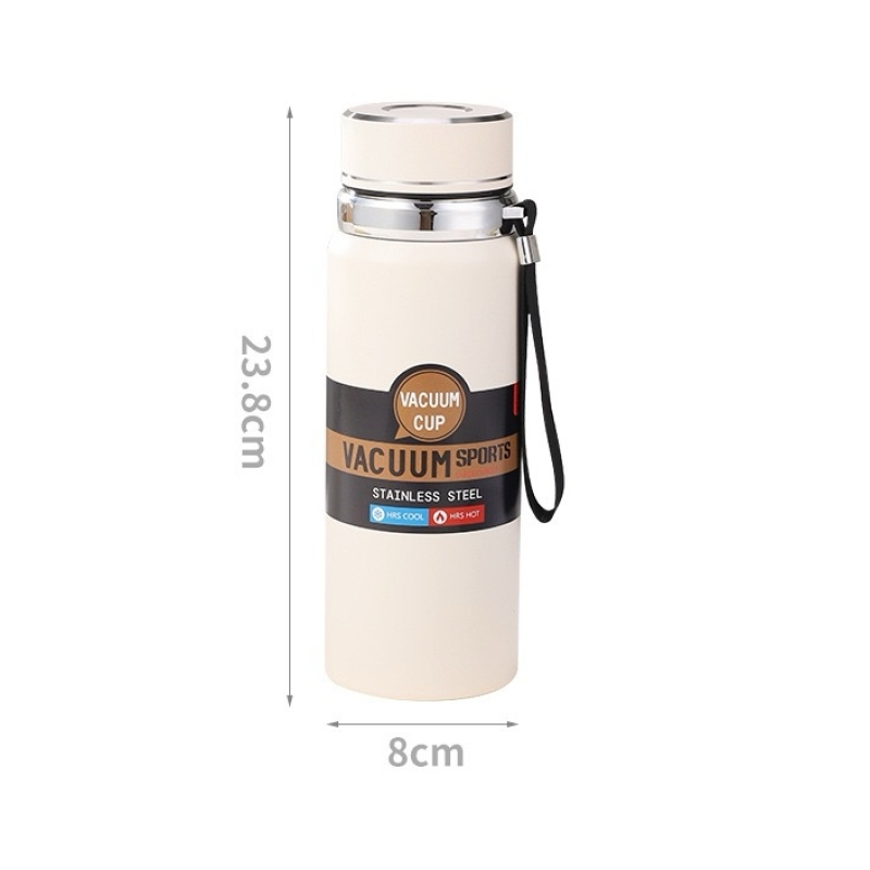 Coocodrink Large Capacity Double Wall Smart Thermos Flask Kettle Led Digital Temperature Display Stainless Steel Vacuum Water Bottle