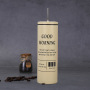 Coocodrink Double Wall Stainless Steel 20oz Iced Americano Coffee Cup Custom logo Vacuum Insulated Thermos Tumbler with Straw