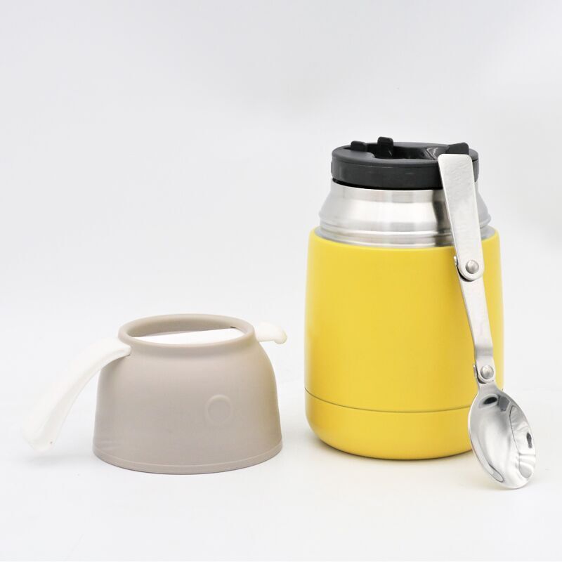 Coocodrink 650ml Stainless Steel Thermos Food Jar for Hot Food Insulated Vacuum Thermal Flask Lunch Box