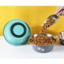 Coocodrink Stainless Steel Pet Bowl With Anti-skid Silicone Various Sizes Puppy Cats Bowls Drink Food Water Dish Feeder