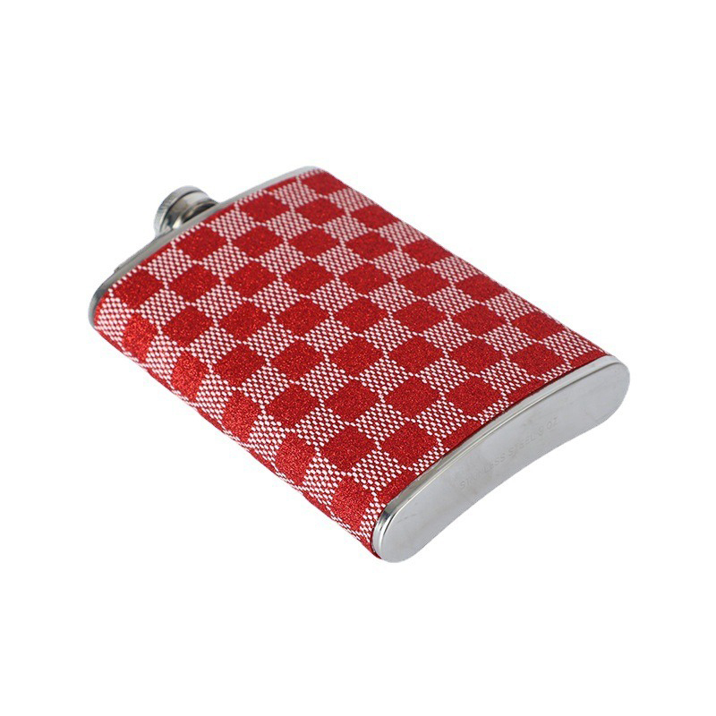 Hot Selling Portable Alcohol Flagon 8oz Stainless Steel Hip Flask for Giveaways Classic Gift