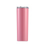 Hot Selling 20oz Skinny Tumblers Double Wall Insulated Straight Water Cups Wine Tumbler With Lids and Straws