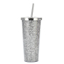 Wholesale 24oz Durian Mermaid Tumbler Custom Plastic Water Bottle Cup Lid Straw for Adults Colorful Diamond Glitter 700ml Travel