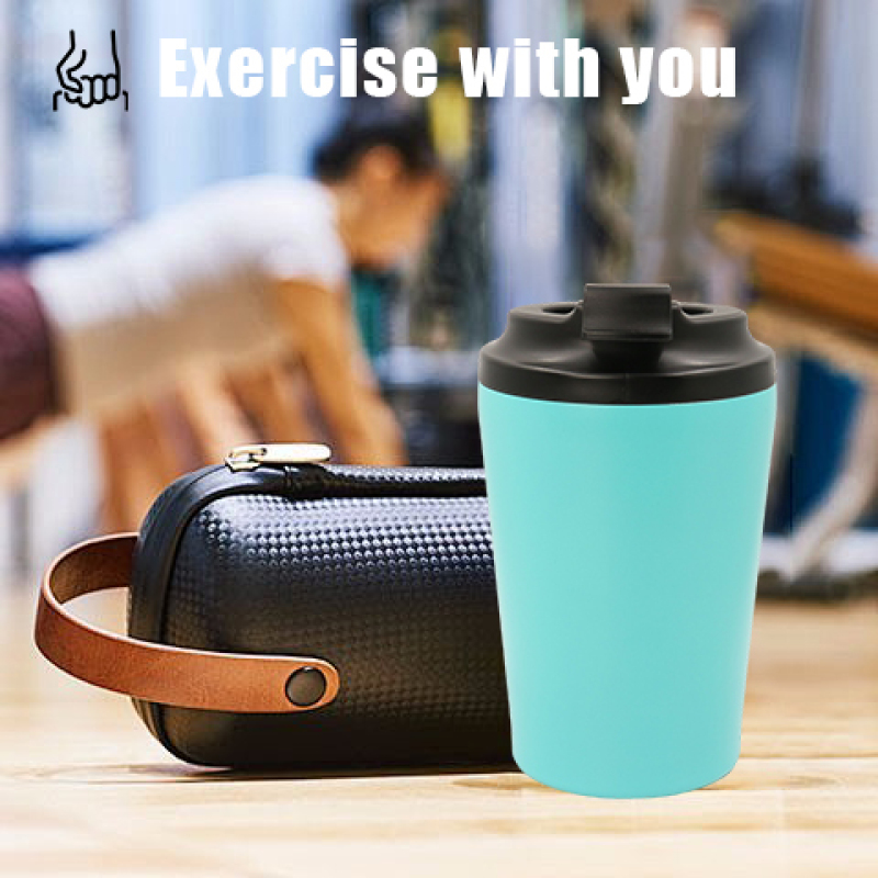 Hot Selling Custom Logo Car Tumbler Coffee Mug Double Walled Vacuum 350ml Stainless Steel Tumbler Coffee Cup