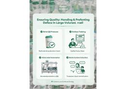 What is your process for handling and preventing defects in large-volume orders for retail chains?