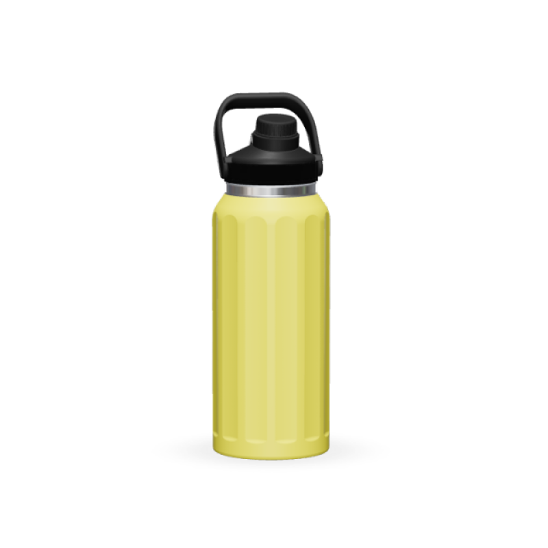 32oz Vacuum Insulated Stainless Steel Water Bottle with a portable handle design,Suitable for travel and outdoor activities