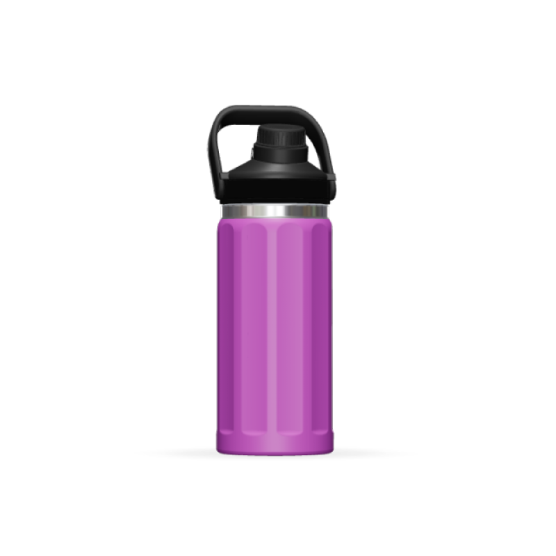 12oz Vacuum Insulated Stainless Steel Water Bottle with a portable handle design,Suitable for travel and outdoor activities     