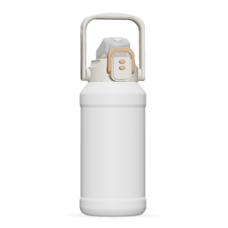 Coocodrink 34oz Vacuum Insulated Water Bottle - 316 Stainless Steel Base & 304 Stainless Steel Interior/Exterior, Portable Large-Capacity Thermos Flask
