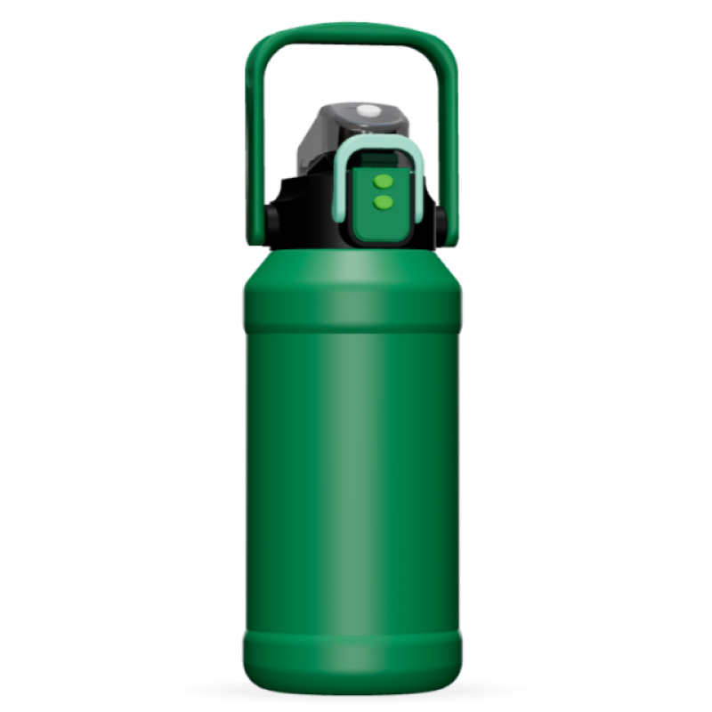 Coocodrink 34oz Vacuum Insulated Water Bottle - 316 Stainless Steel Base & 304 Stainless Steel Interior/Exterior, Portable Large-Capacity Thermos Flask