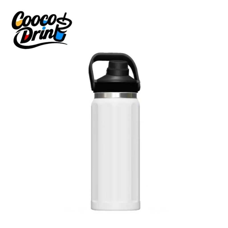 18oz Vacuum Insulated Stainless Steel Water Bottle with a portable handle design,Suitable for travel and outdoor activities