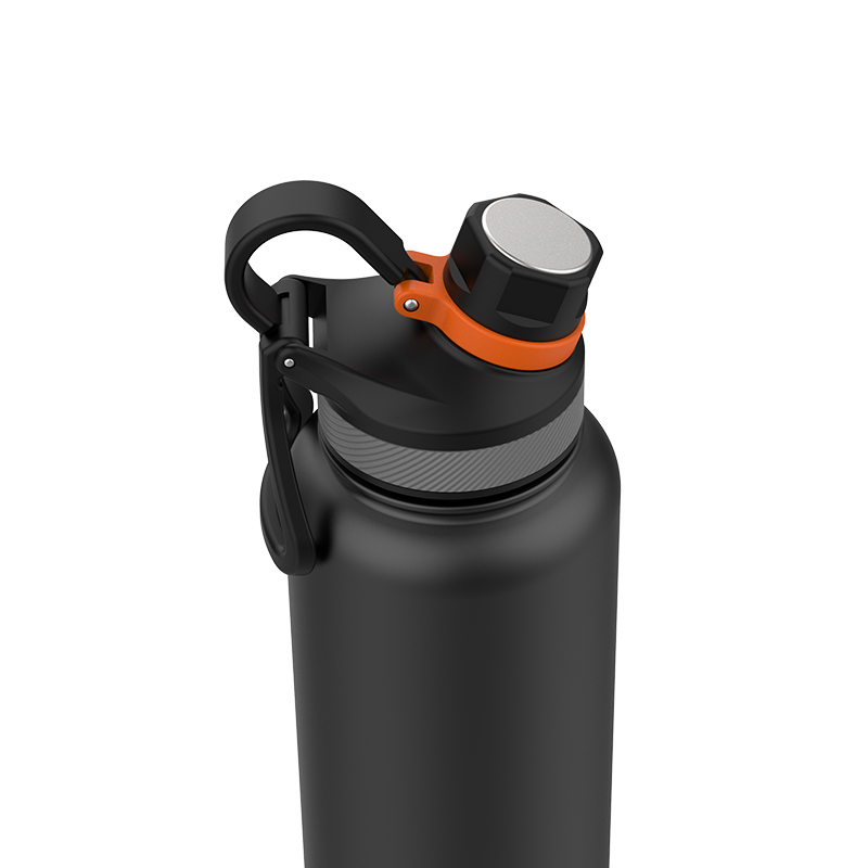 1200ml Custom 304 Stainless Steel Portable Sports Bottle Vacuum Flasks Drink Sports Water Bottle With Handle