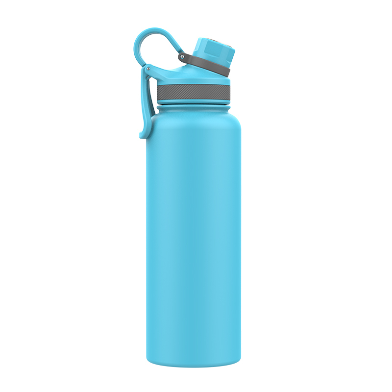 1200ml Custom 304 Stainless Steel Portable Sports Bottle Vacuum Flasks Drink Sports Water Bottle With Handle