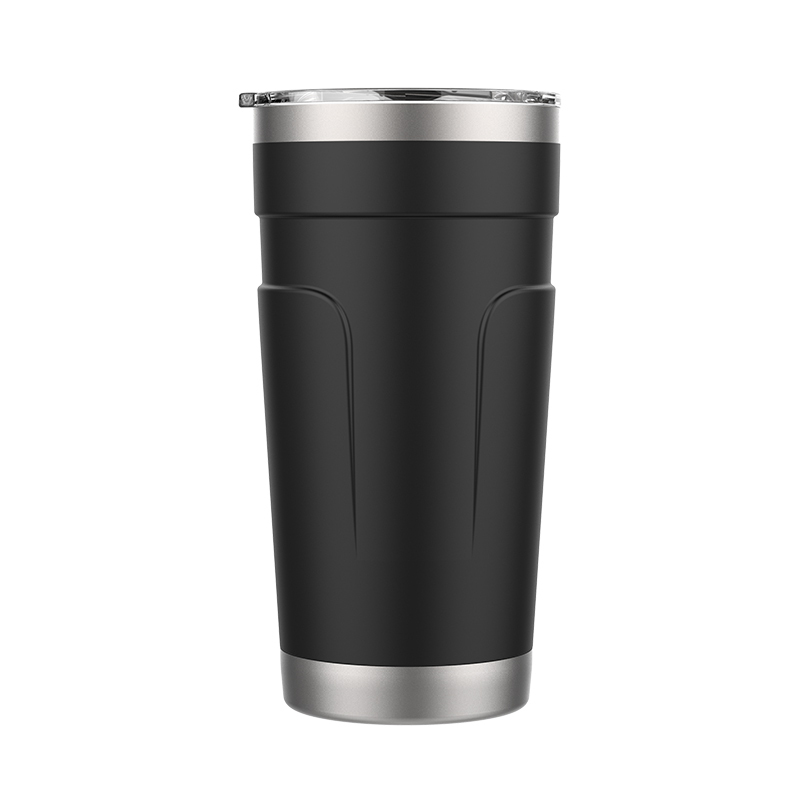 Fashion 20oZ Double Layer Stainless Steel Spray Coating Car Insulated Car Beer Cup Outdoor Bottles Cup With Custom Logo