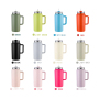 Reusable Insulated Stainless Steel Large Travel Jug Water Bottle 64oz Stan Mug Tumbler with Handle and Straw Lid