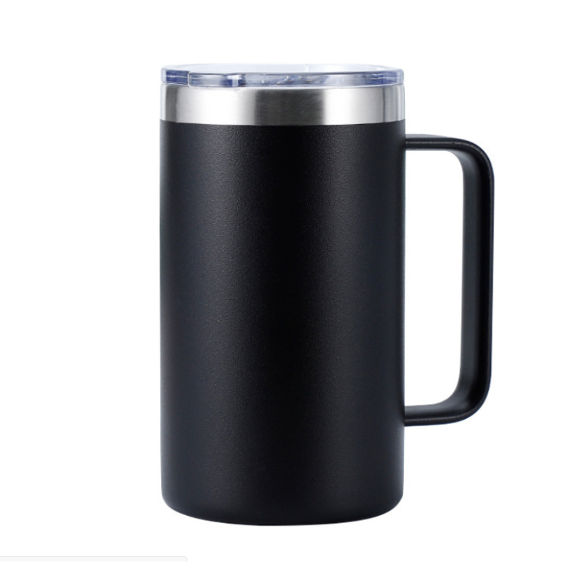 12oz-24oz Double Wall Stainless Steel Tumbler Custom Logo Printed Thermal Insulated Travel Mug for Coffee Tea Water Camp Tumbler