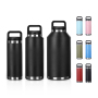 Custom 18oz 36oz 64oz Vacuum Insulated Stainless Steel Water Bottle with Lid  Flask Original School Thermoses Outdoor Cup