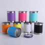 Tumbler Mug 10oz Insulated Stainless Steel Can Cooler Thermal Vacuum Termos Holder for Travel and Party Newly Design Bottle
