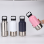 Can Drop Shipping Pet Travel Stainless Steel 3 in 1 Dog Water Bottle and Dog Water Bottle With Food Container for Dog Bottle