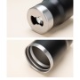 Wholesale 14oz Stainless Steel Portable Thermos Beer Bottle Can Holder Double Wall Vacuum Insulated Beer Cooler with Lid