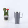 Wholesale Thermal Tumbler 30 oz 20 oz Reusable Camping Vacuum Cups Handle Straw Tea Hot Cold Beverages Travel Vase Vaso Termico