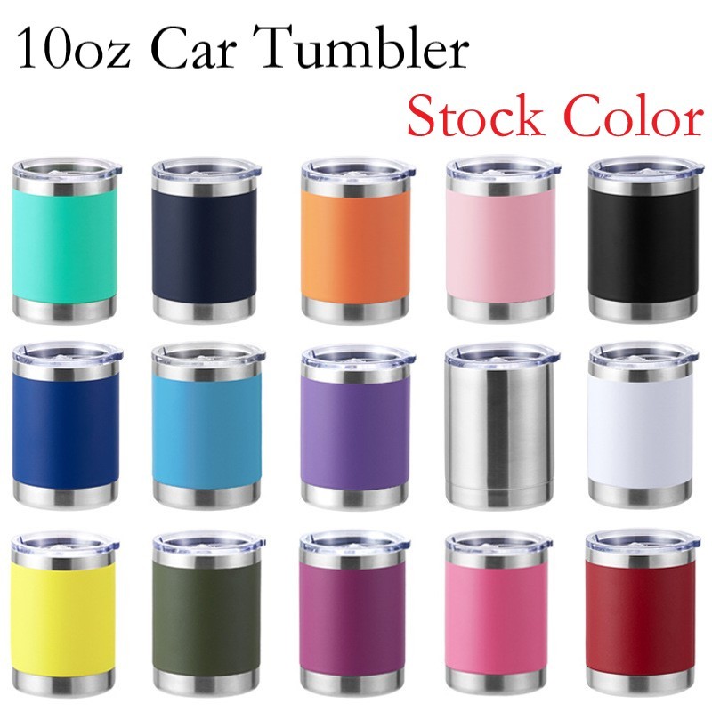 10oz 3-in-1 Custom OEM Tumbler Stainless Steel Beer & Coffee Can Cooler with Cola Holder Modern Design for School & Party