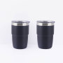 Mini Portable Stainless Steel Tumbler Insulated Travel Coffee Mug Straw Eco-friendly Thermal Tea Cup Wine Cups Wholesale New