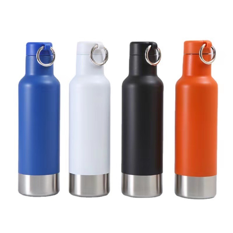 Customized Small Mouth 500ml Vacuum Sports Water Bottle 304 Stainless Steel Thermal Insulated Flask for Outdoor Travel