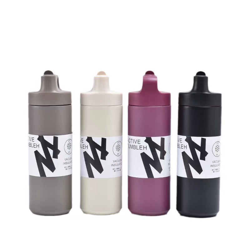 Wholesale Price 550ml Double Walled Stainless Steel Vacuum Insulation Tumbler Customized Logo Sport Camping New Thermo Drinking