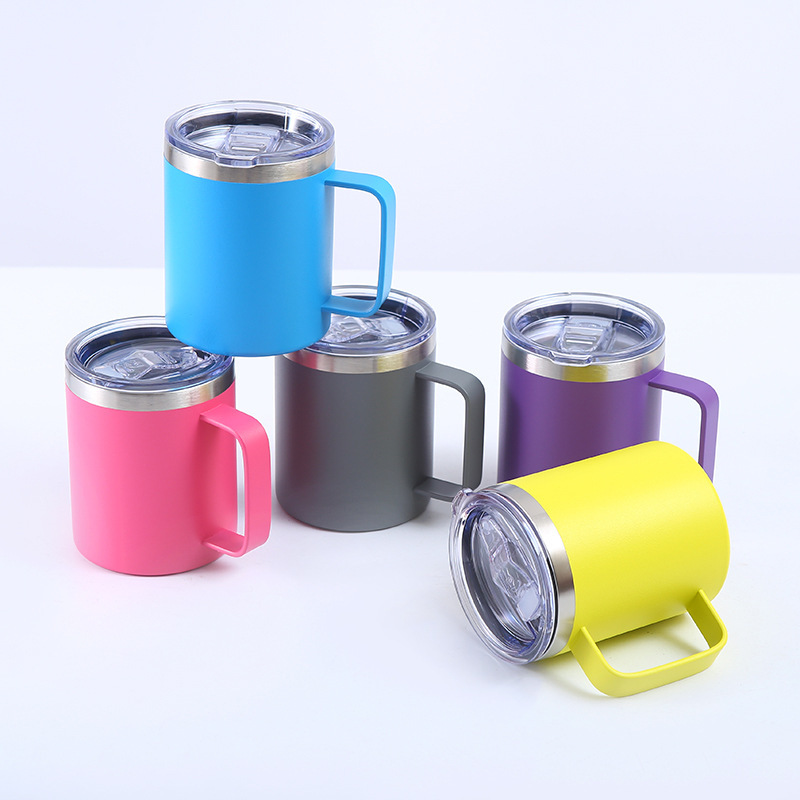 12oz 14oz 16oz Vacuum Double Insulated Coffee Mug for Camping Stainless Steel 14OZ Car Cup Modern Home Beer Mug Back to School