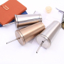 16oz Eco-Friendly Bulk Matte Black Insulation Travel Wine Reusable Double Wall Stainless Steel Cup Tumbler With Straw and Lid