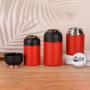 Portable Stainless Steel Double Walled Insulated Vacuum Food Warmer Food Flask Lunch Box