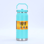 Bpa Free IcedFlow Stainless Steel Tumbler Vacuum Insulated Water Bottle Reusable Cup with Straw Leak Resistant Flip