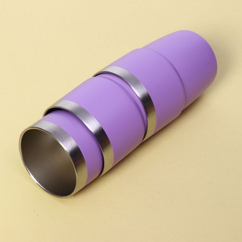 4oz 6oz 8oz  Mini Stainless Steel Tumbler Powder Coated Double Wall Vacuum Stackable Coffee Cup Insulated Travel Mug with Lids