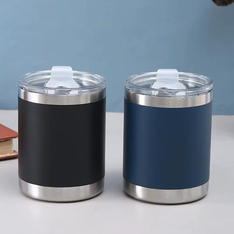 10oz Stainless Steel Insulator Beer Bottle Can Holder Cooler Vacuum Insulated Keep Cold Tumbler
