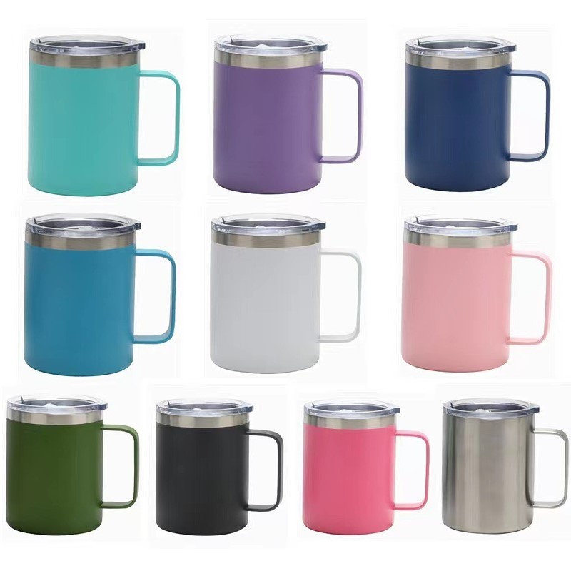 12oz Wine Classic Coffee Mugs Stainless Steel Tumblers Custom Vasos Original Termicos Thermos Travel Camping Cups