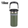 Hot Selling Car Cup 18oz Stainless Steel Travel Mug Insulated  Mug Tumbler with Handle Lid Water Bottle