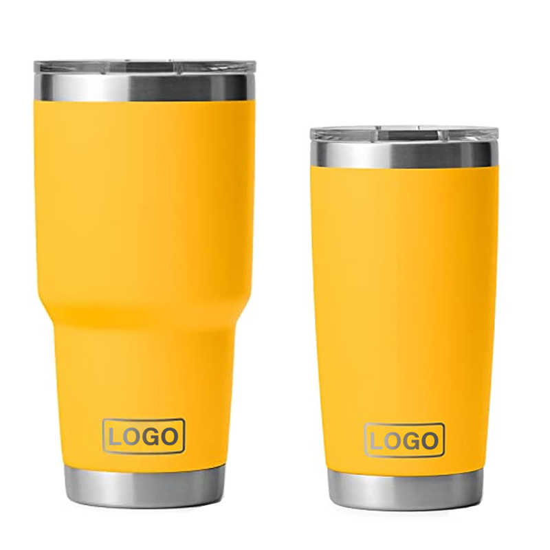 30oz Wholesale Double Walled 304 Food Grade Thermal Insulated Stainless Steel Vacuum Custom Powder Coated Tumblers for Camping