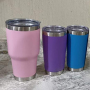 Whoseasle 30 oz Stainless Steel Tumbler Personalized Vacuum Travel Coffee Mug with Magnetic Lids Origin Vasos Cups
